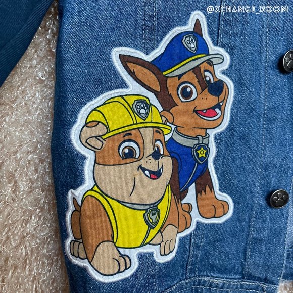 Paw Patrol Kids Denim Jacket 5T - Picture 7 of 13